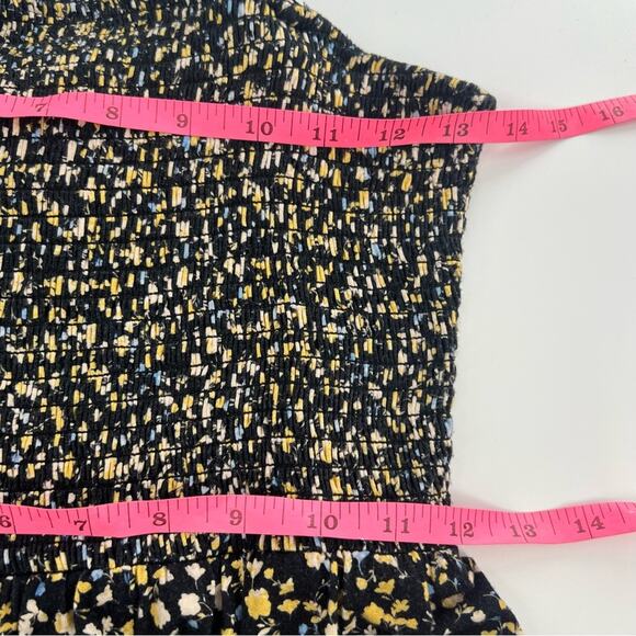 FAVORITE DAUGHTER The Apartment Smocked Floral Maxi Dress Sz M - Picture 8 of 9